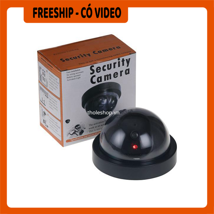 Mô hình Camera chống trộm có đèn Led cảnh báo - Camera mô hình chống trộm - Camera mô hình có đèn Led