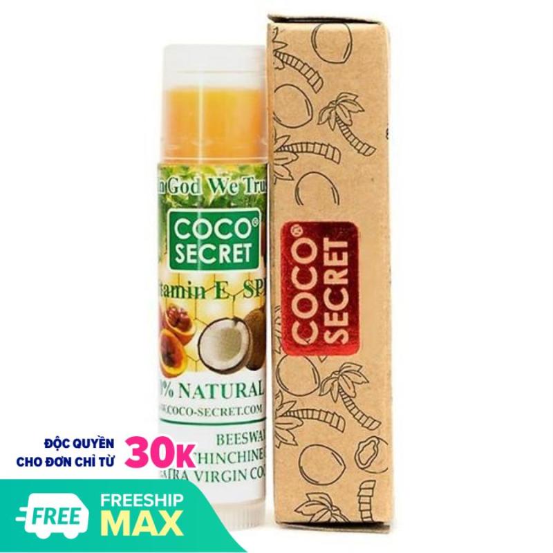 Son dưỡng môi dầu dừa và tinh dầu gấc Coco Secret giá rẻ
