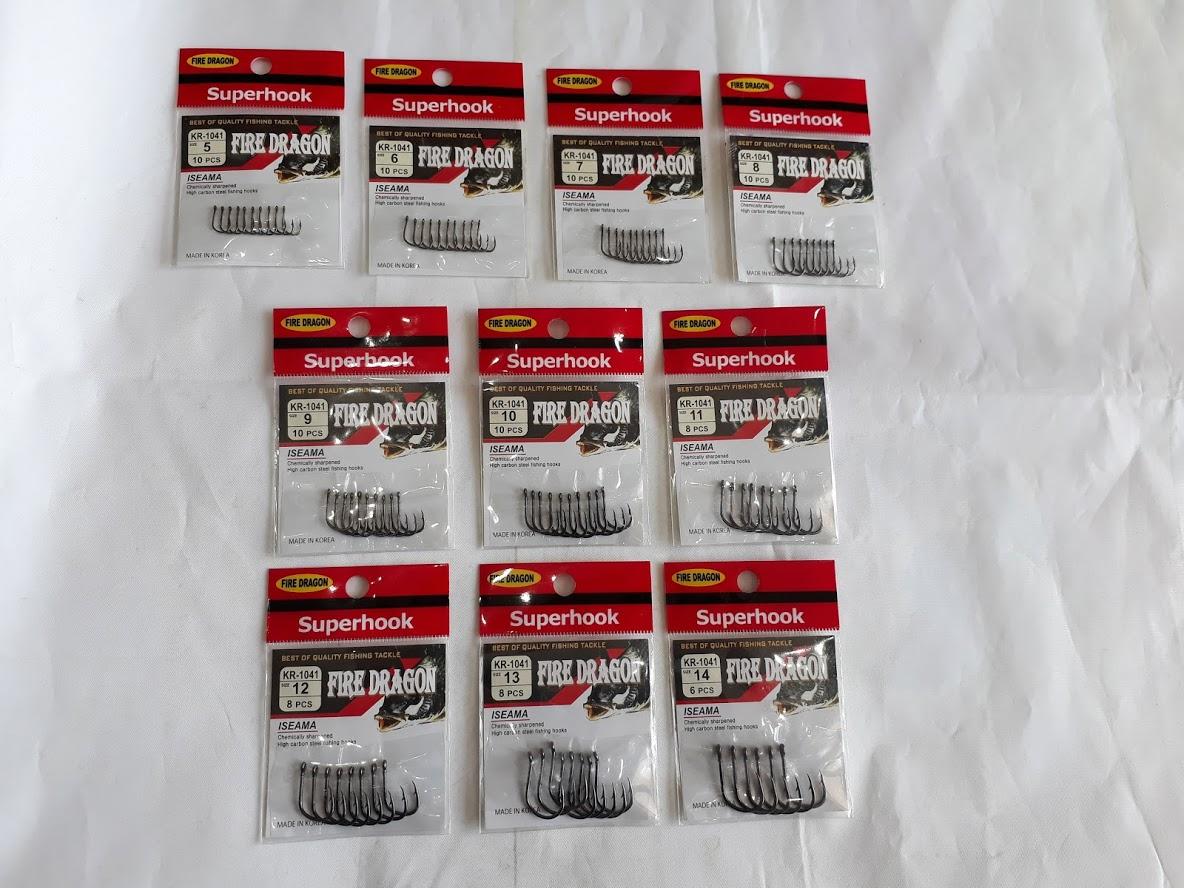 Lưỡi Câu Cá Iseama Fire Dragon Hàn Quốc