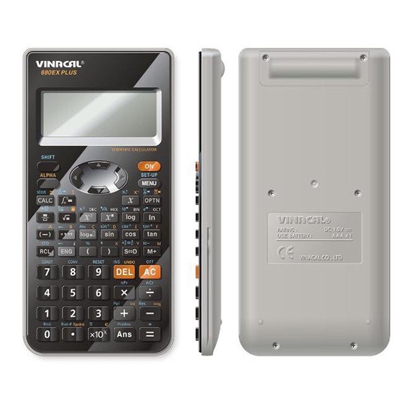 [ Siêu Phẩm 2022] Máy Tính Vinacal 680EX Plus - Chính Hãng (Bảo Hành 2 Năm 1 Đổi 1)