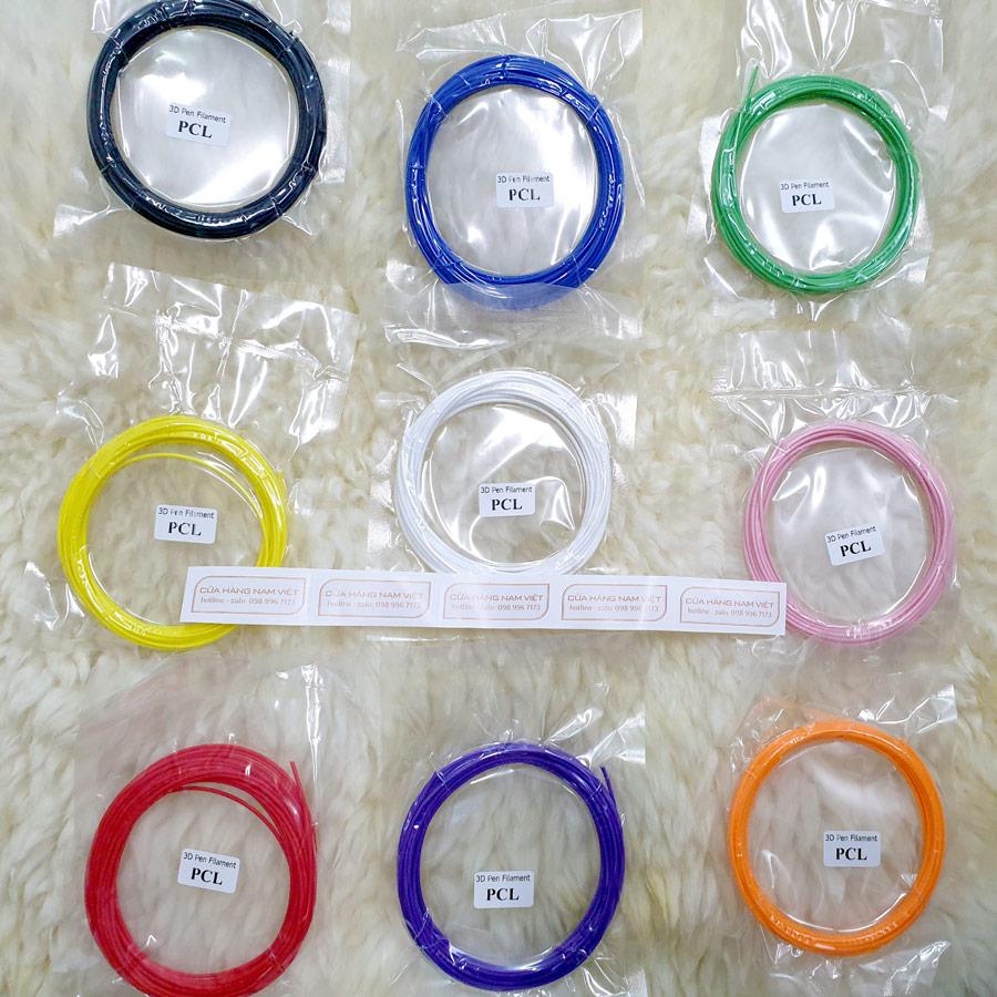 Dây Mực PCL, Dây Nhựa Dành Cho Bút 3D (5 Mét)