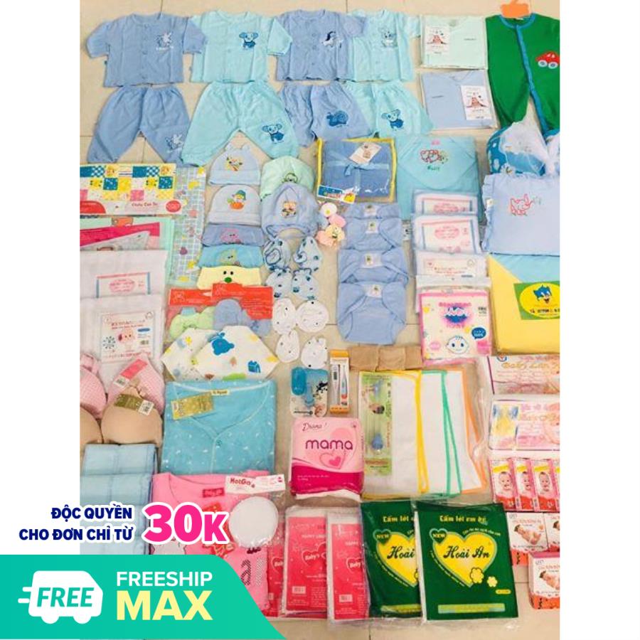[MỚI] COMBO TRỌN GÓI ĐỒ SƠ SINH MẸ VÀ BÉ MÙA HÈ TIẾT KIỆM