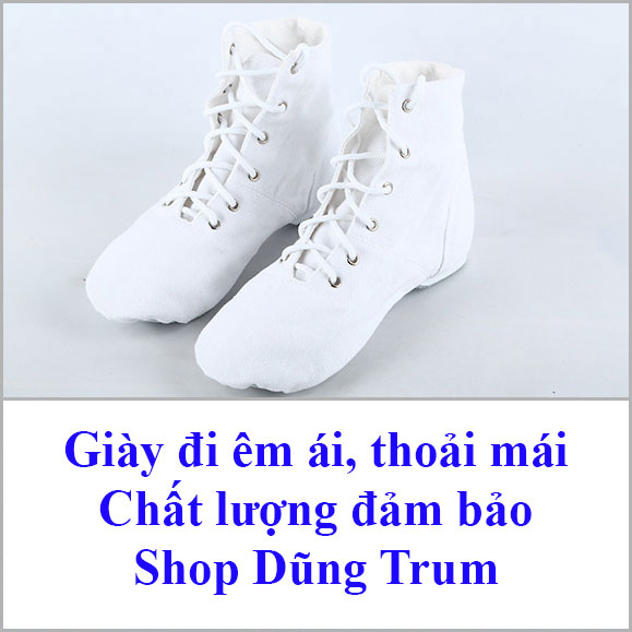 Giày múa bale cao cổ đệm da lộn phần gót và mũi cực êm