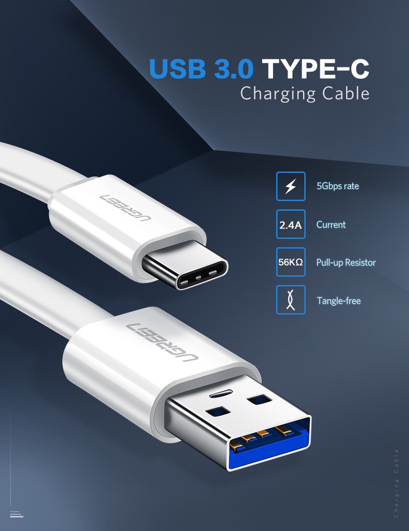 Cáp USB-C sang USB 3.0 1m Ugreen 10692