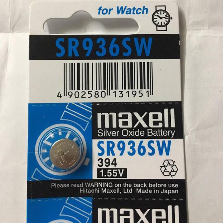 [HCM]Combo vỉ Pin nhật Maxell SR936SW 394 vỉ 5 viên