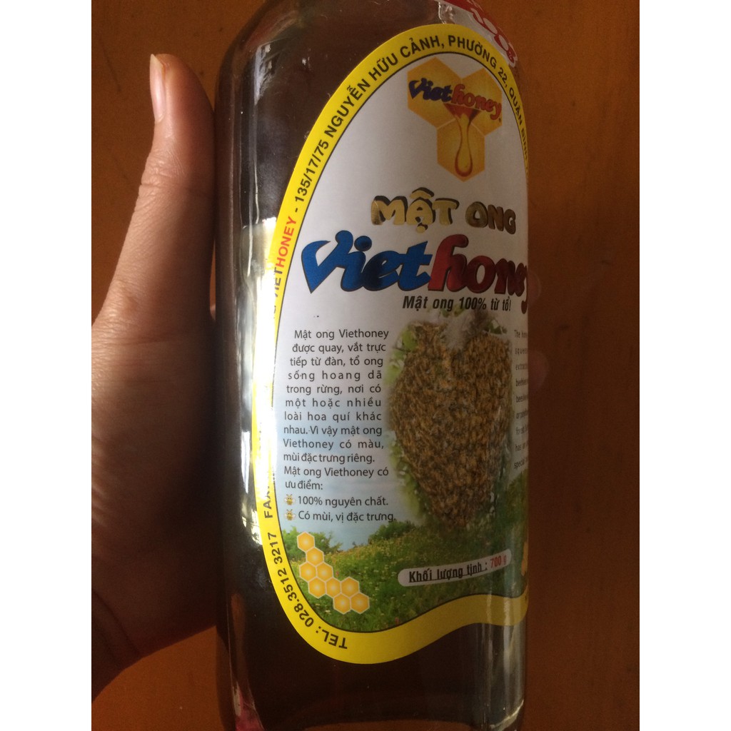 Mật ong rừng VietHoney 700gr
