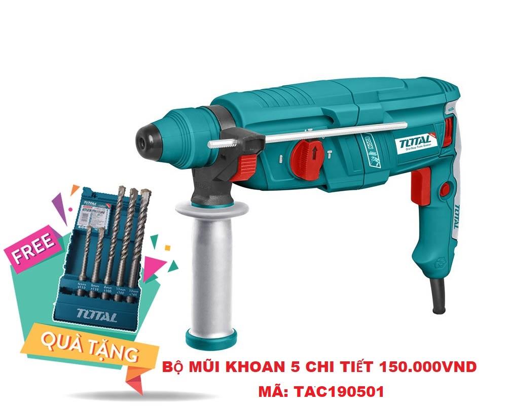 Máy khoan đục 3 chức năng 800w-total th308266 .