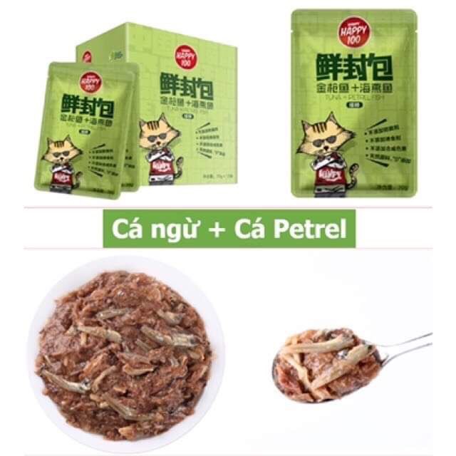 Pate Wanpy happy 100 gói 70gr