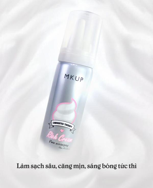 Mặt nạ sủi bọt thải độc MKUP Cloudy Deep Pore Cleansing Awakening Mask
