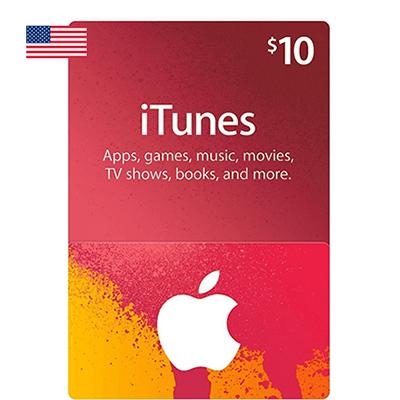 [HCM]Thẻ iTunes 10 USD Hệ US