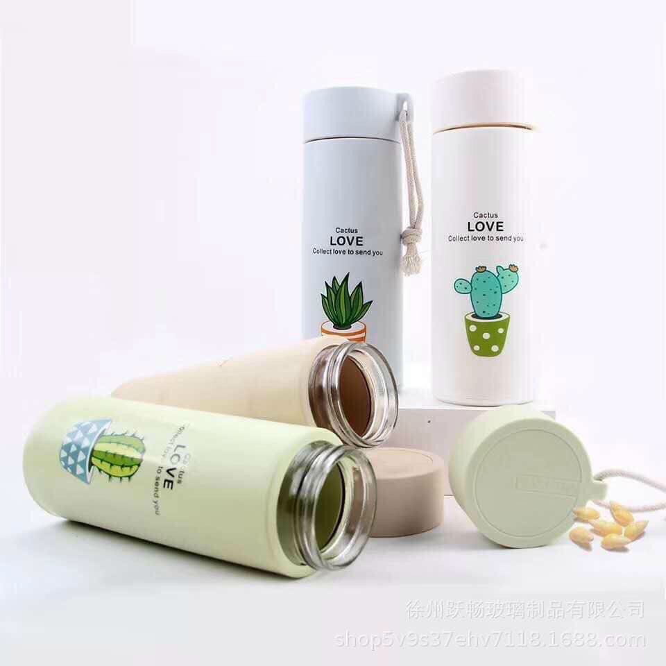 Bình đựng nước giữ nhiệt hình xương rồng