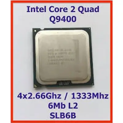 CPU Q9400 SK 775 DÙNG MAIN G31,G41