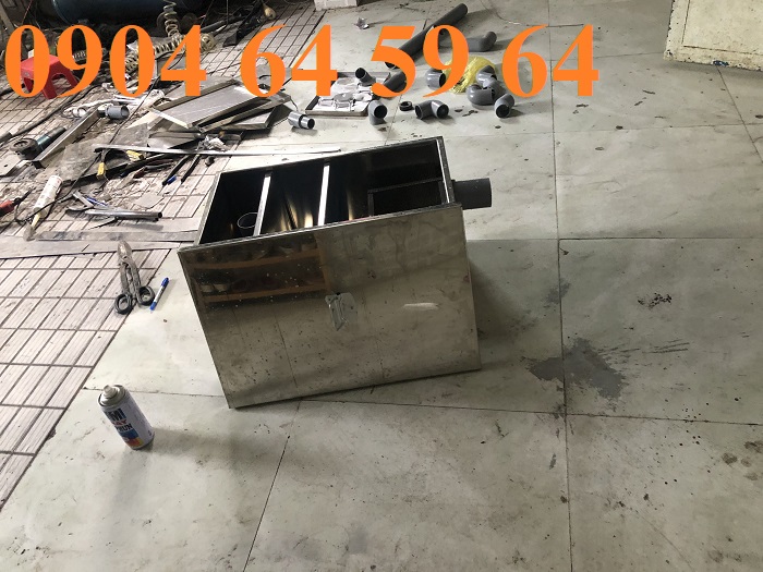 bể tách mỡ inox 24 lít