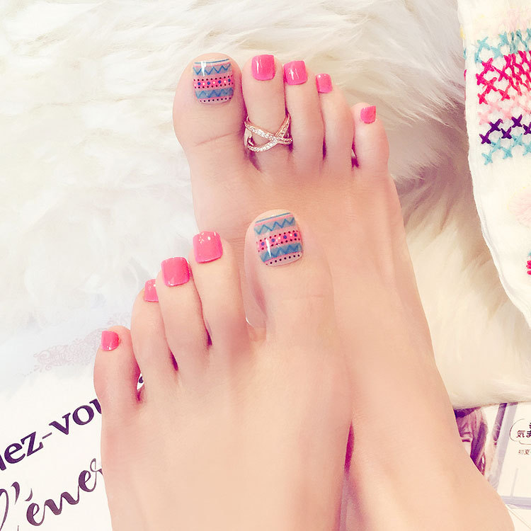 bộ 24 móng chân giả