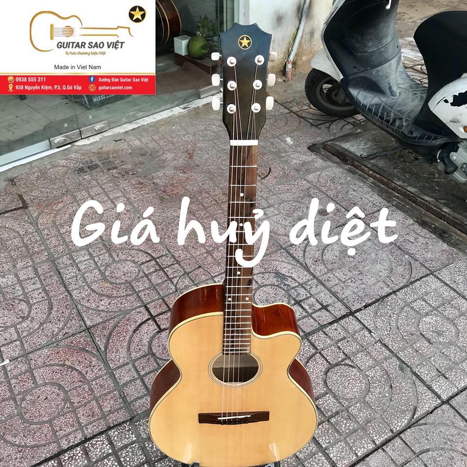 [HCM]Đàn Guitar Acoustic ET-01SV Giá Hủy Diệt (kèm phụ kiện trị giá 249k)