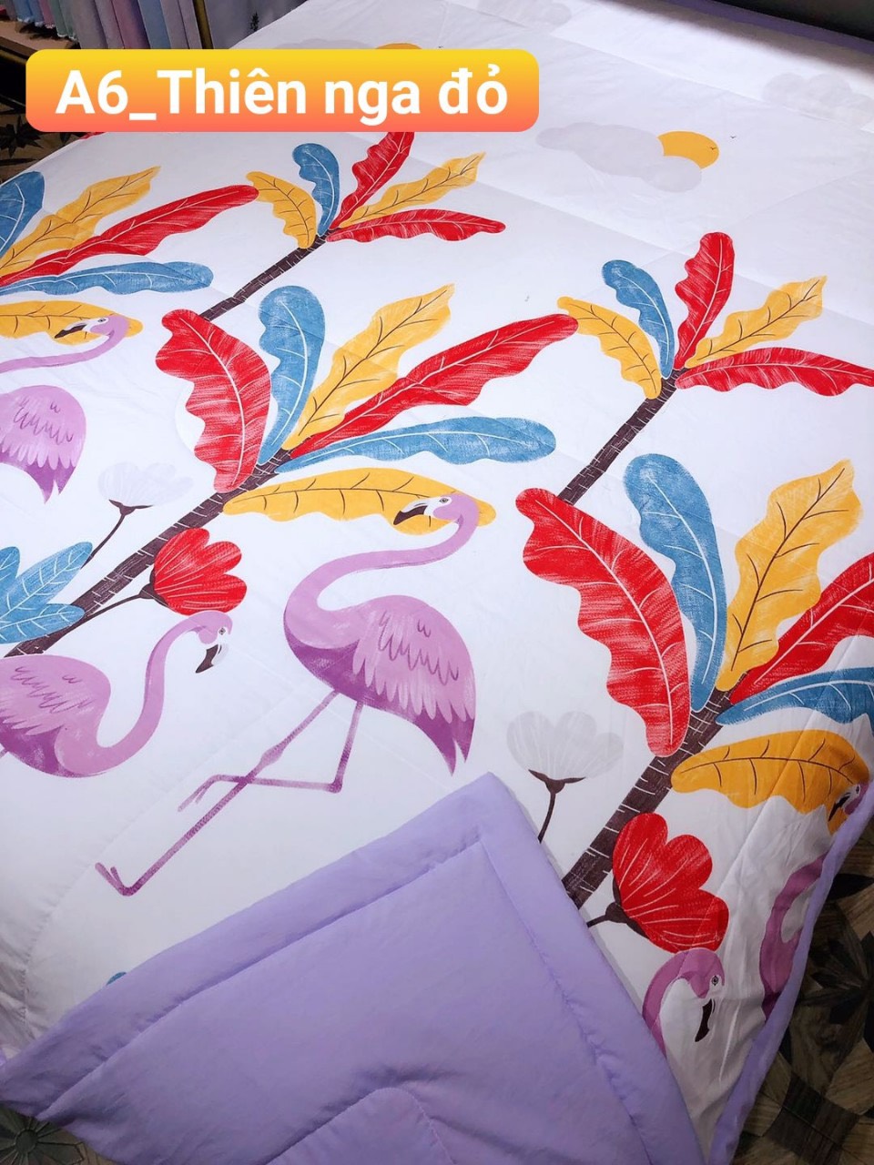 Chăn hè trần bông cotton đũi 2mx2m2[giao mẫu ngẫu nhiên]CĐ03