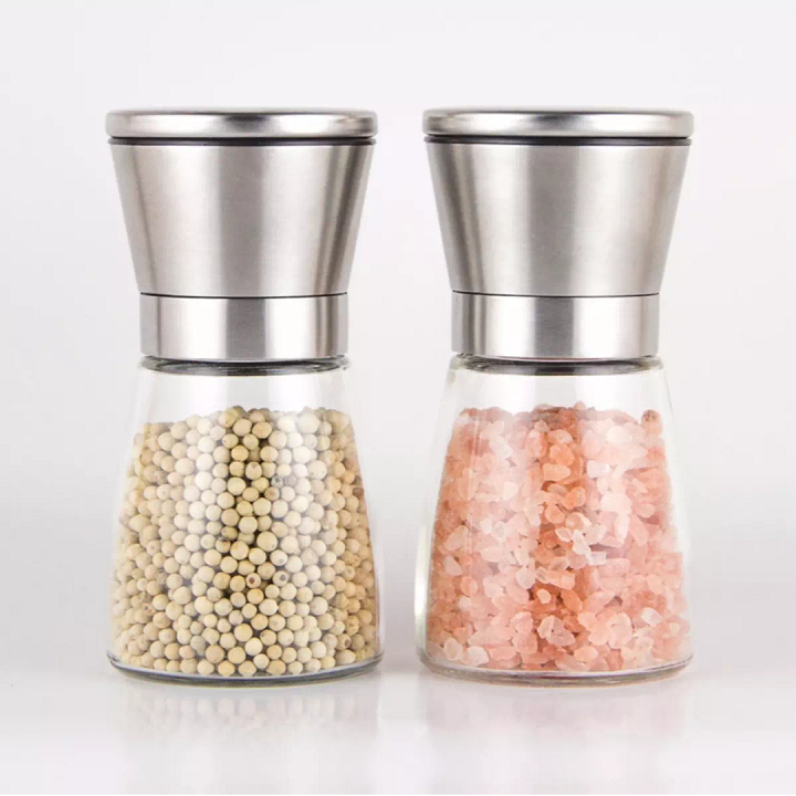 Cối Xay tiêu cầm tay nắp Inox