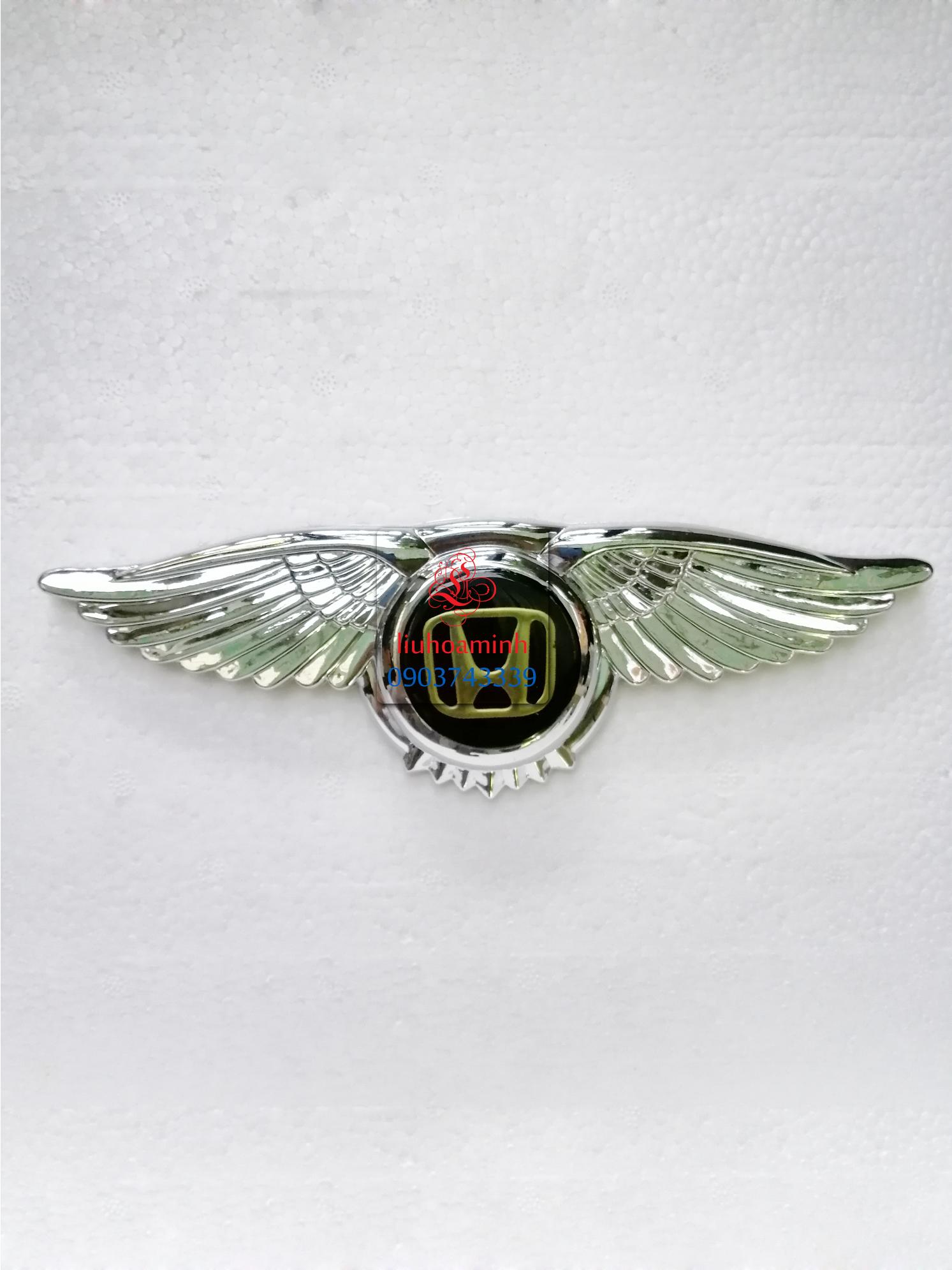 Logo cánh chim 3D Honda (nằm)