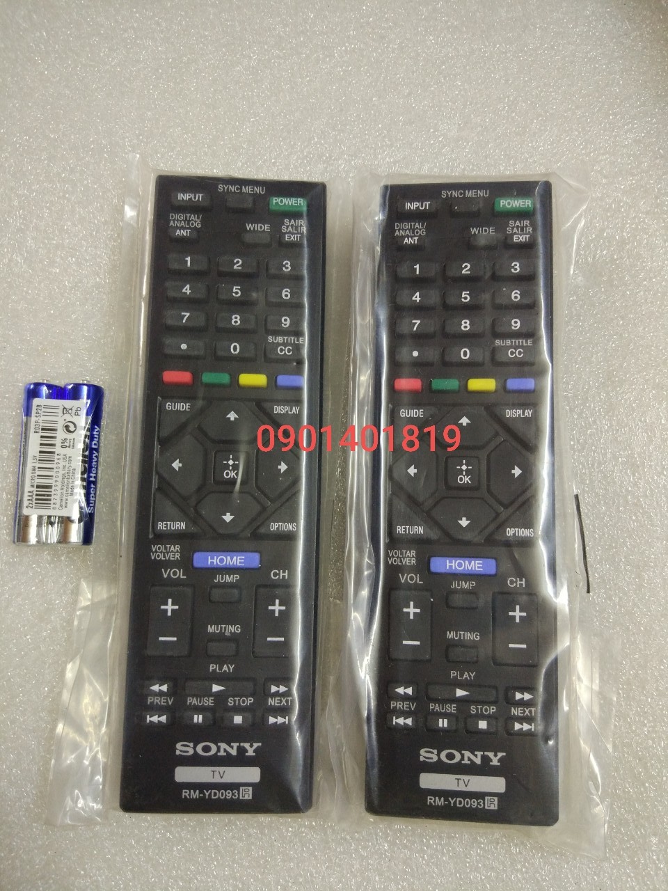 Điều khiển Đầu Tivi Sony YD-093 ( hàng sịn )