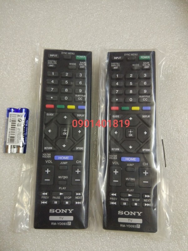 Bảng giá Điều khiển Đầu Tivi Sony YD-093(hàng sịn)