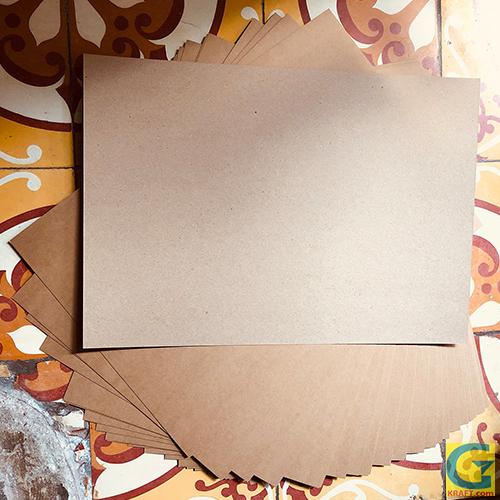 Combo giấy kraft A4 70gsm & 250 gsm