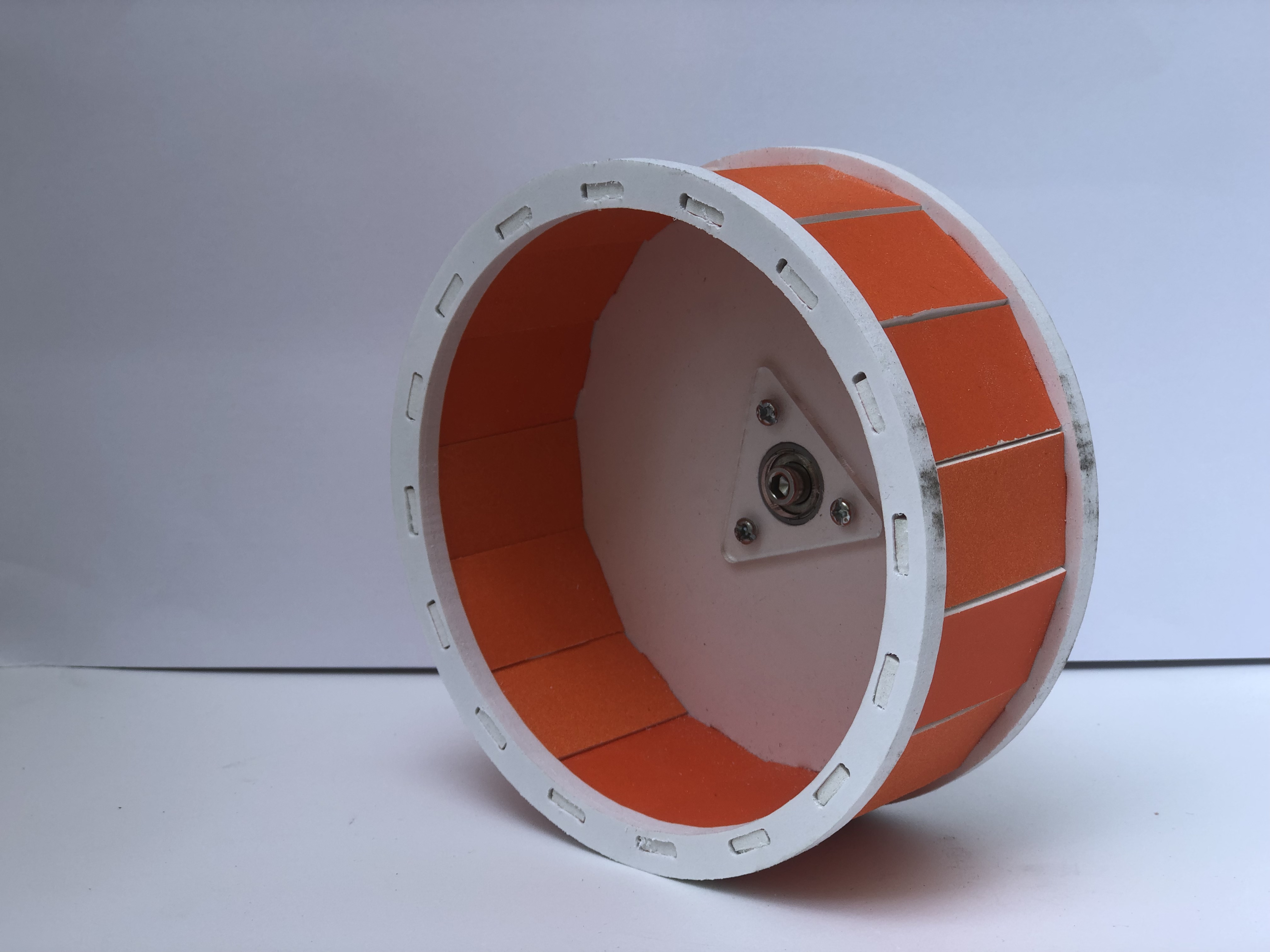 Whell gắn lồng Oval cho hamster robo