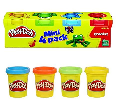 Bộ đồ chơi đất nặn 4 màu mini Play-Doh