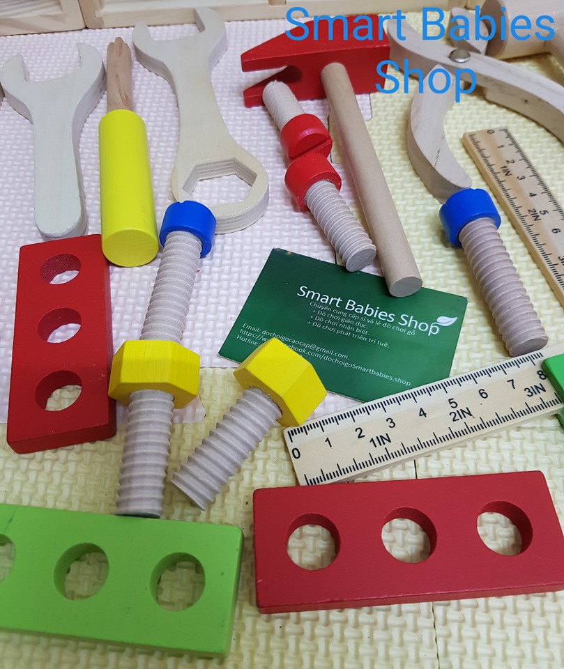 Hộp kỹ thuật gỗ cho bé