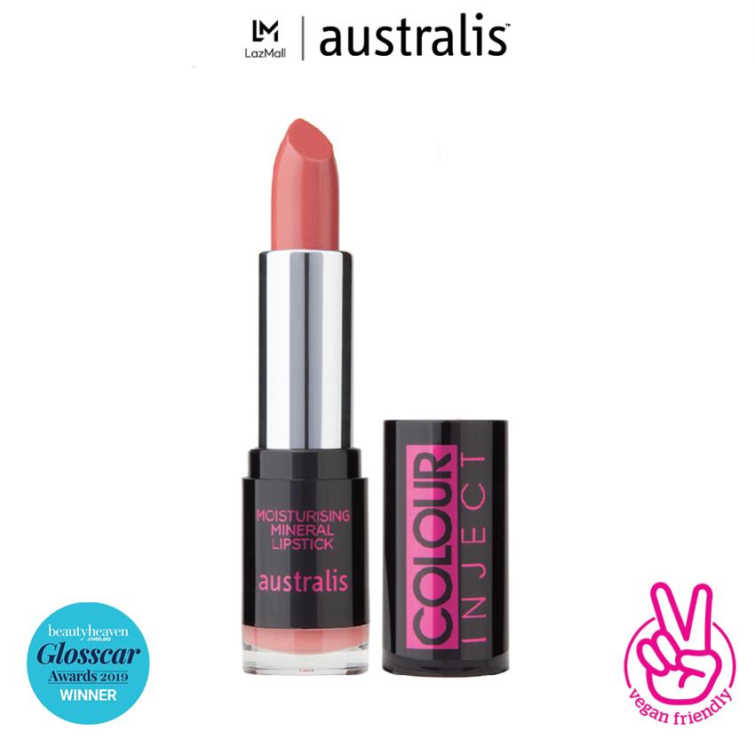 Son không chì mịn môi Colour Inject Lipstick 4g dạng thỏi - Hàng Úc chính
