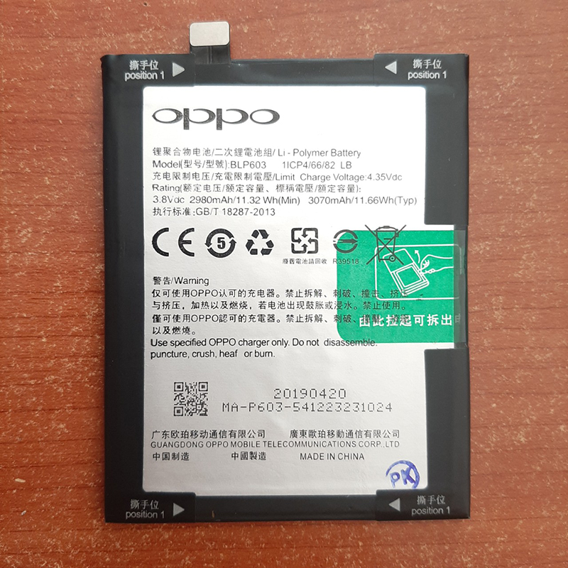 Pin Điện Thoại Oppo R7s