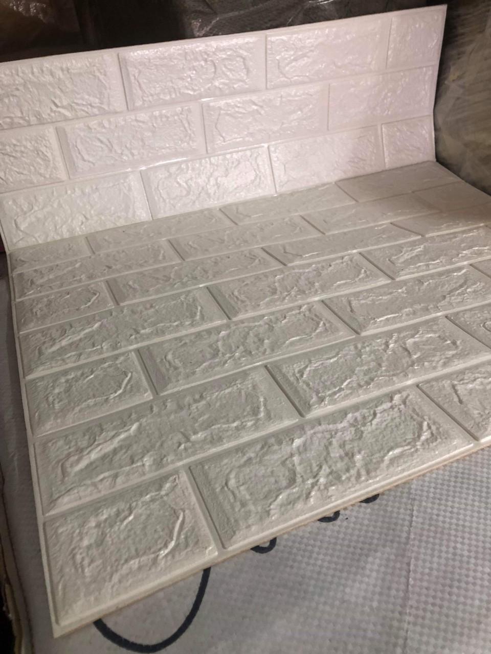 10 tấm xốp dán tường giả gạch 70x77