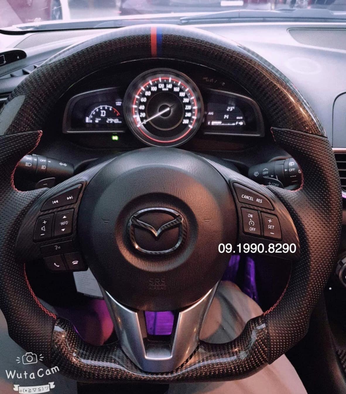 Lẫy chuyển số trên vô lăng Mazda 2 Cx5 Cx8