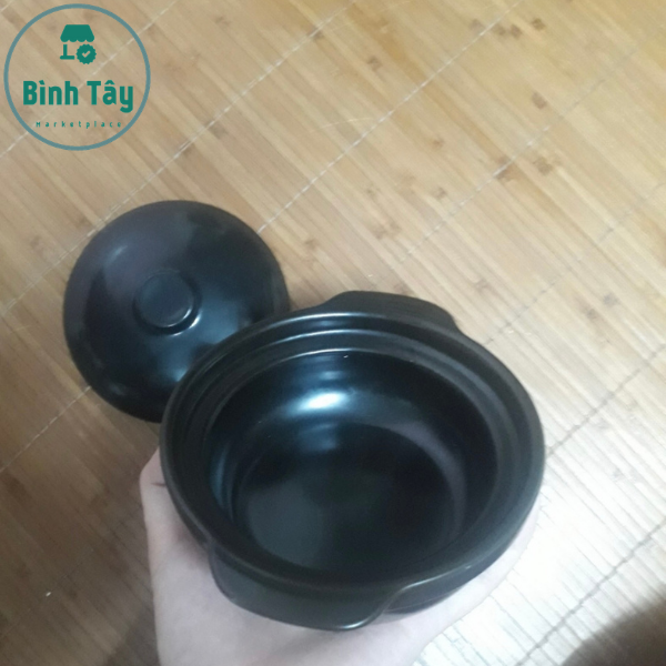 [HCM]Bộ nồi đất kho quẹt bằng đất đen BT-L019