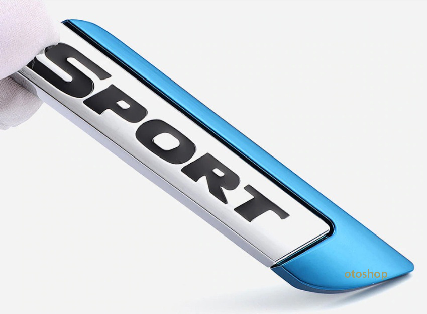 [HCM]Tem chữ lo go SPORT dán trang trí xe-Model 2