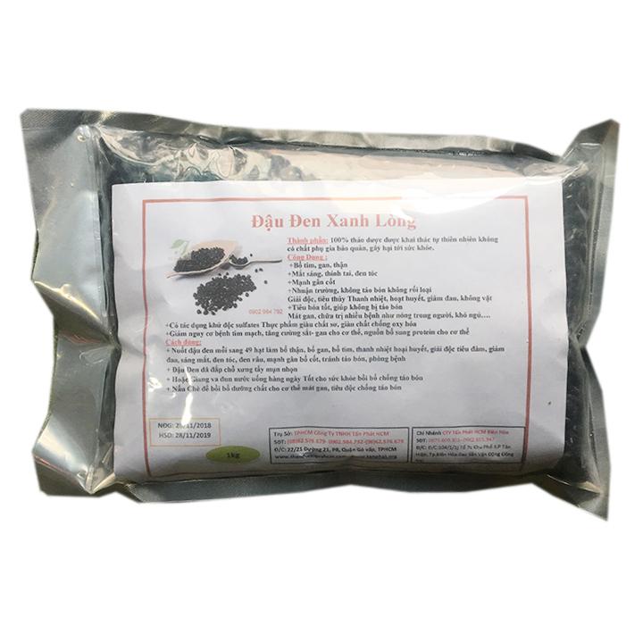 Đậu đen xanh lòng hảo hạng Tấn Phát 1kg