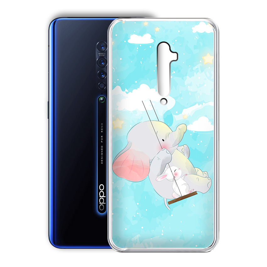 [HCM]Ốp lưng Oppo Reno2 - 01250 8071 EL04 - Silicone Dẻo