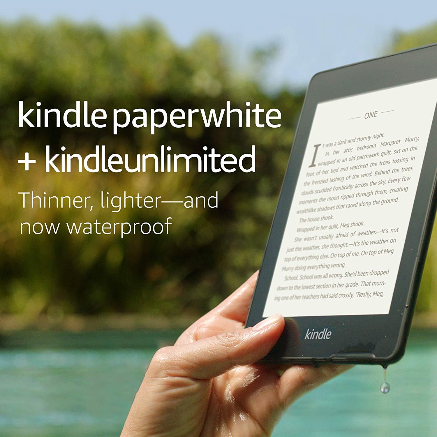 Máy đọc sách Kindle Paperwhite 4 - 32GB - 10th - Chống nước