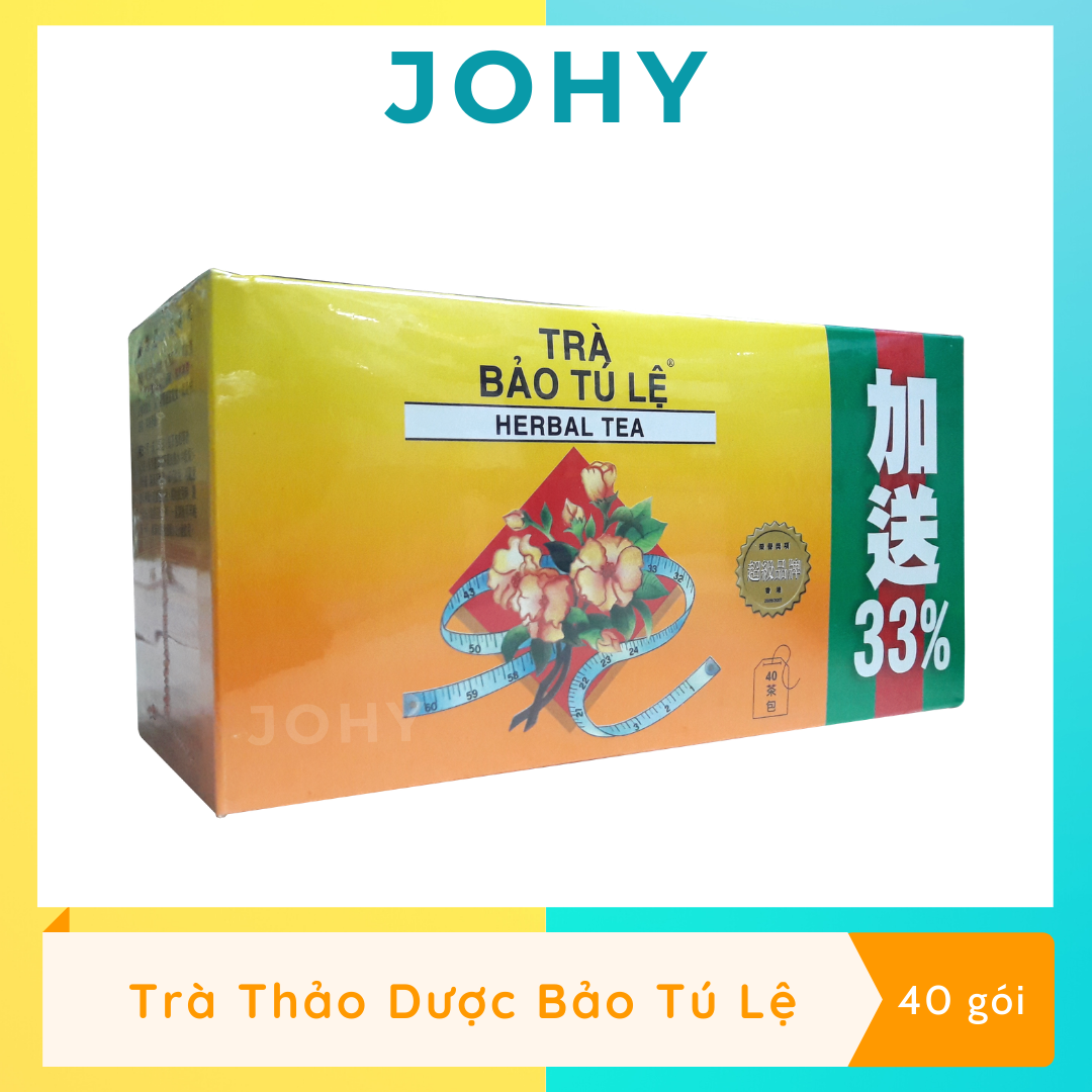 Trà Túi Lọc Giảm Cân Bảo Tú Lệ Bioslim (Hộp 40 gói)