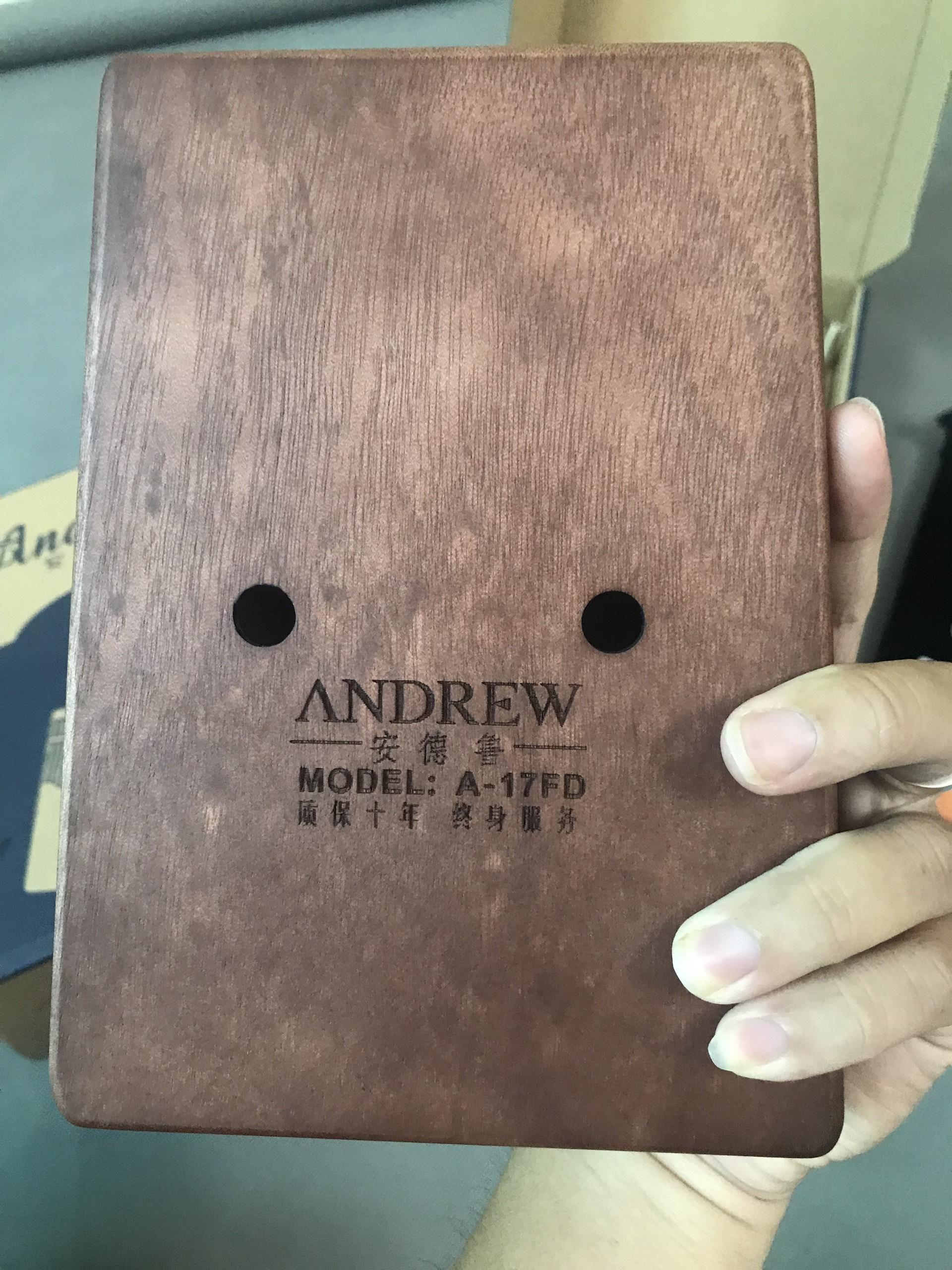 (Ảnh Thật) Đàn Gõ Kalimba Andrew Hoa Mai 17inch Cao Cấp