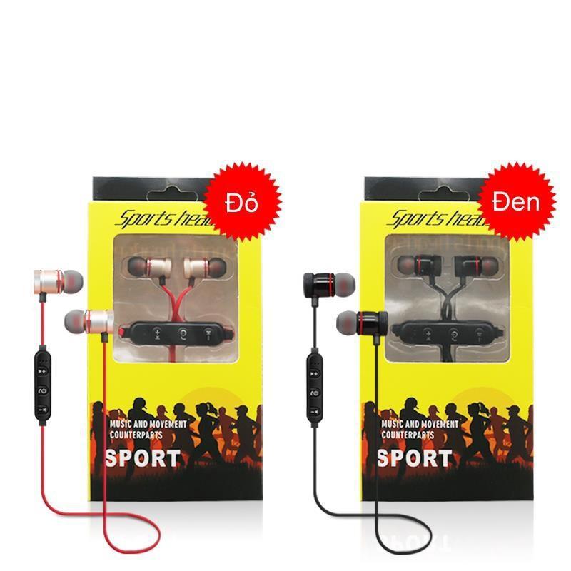 TAI NGHE BLUETOOTH THỂ THAO CÓ NAM CHÂM CHO IPHONE X, ANDROI