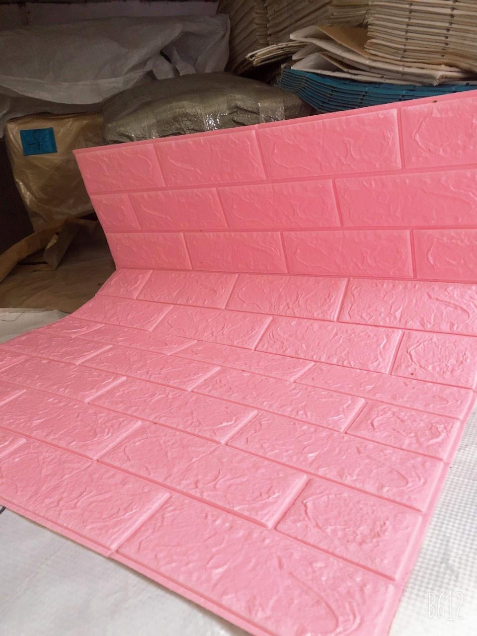 10 tấm xốp dán tường giả gạch 70x77