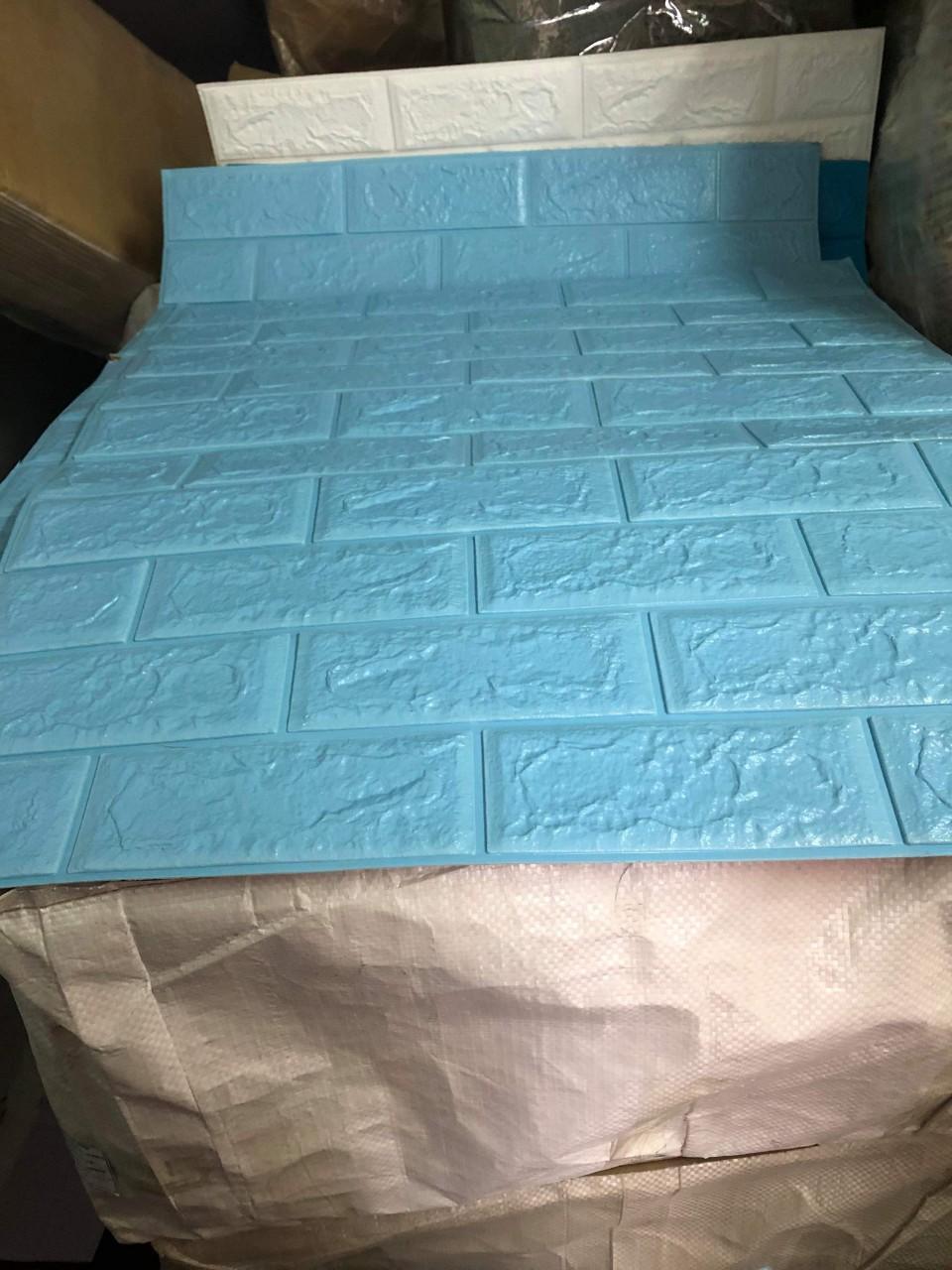 10 tấm xốp dán tường giả gạch 70x77
