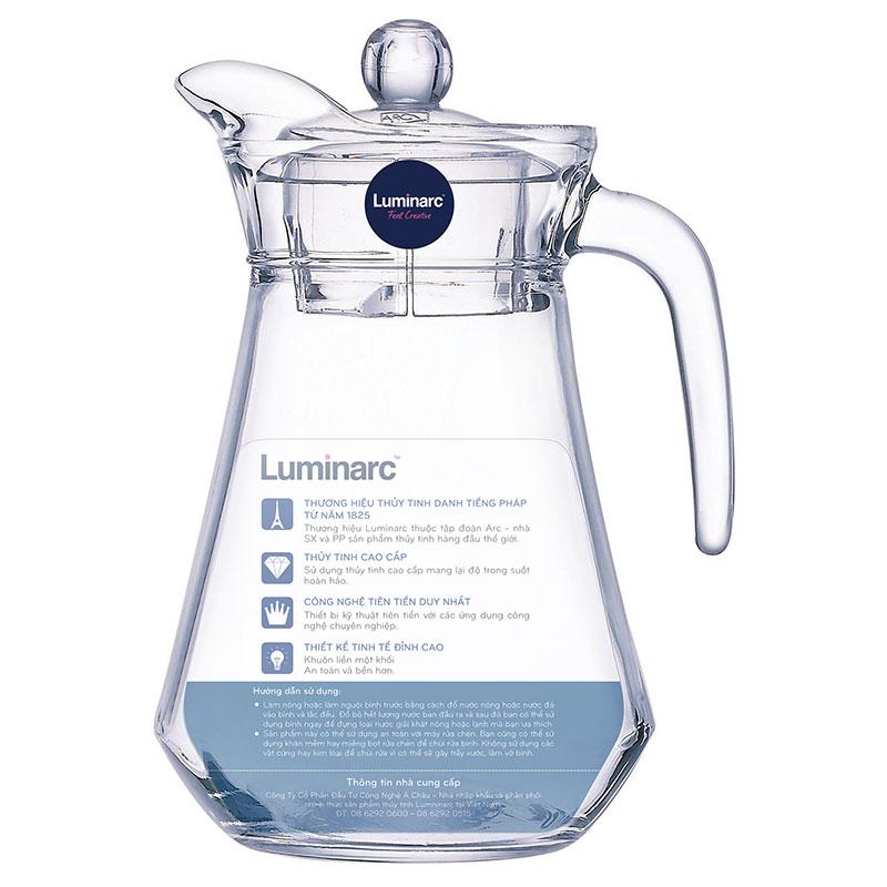 Bình Nước Thủy Tinh Luminarc Arc 1L G2635