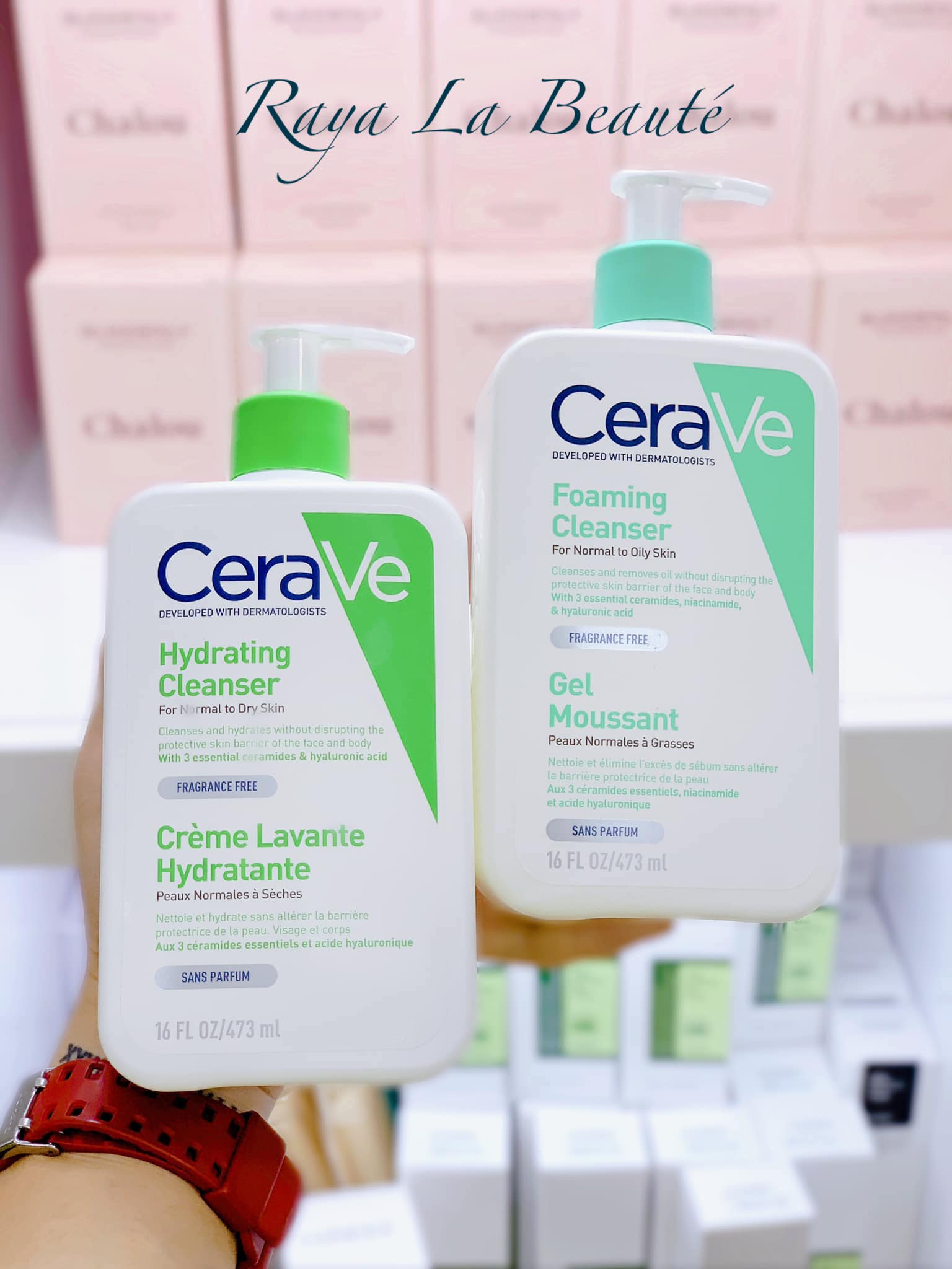 Sữa rửa mặt cerave 473ml, 1000ml