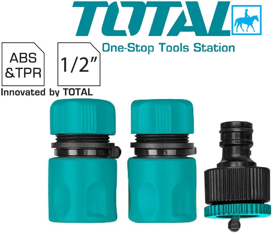 Bộ 3 Khớp Nối ống nước mềm máy xịt rửa TOTAL THWS030301