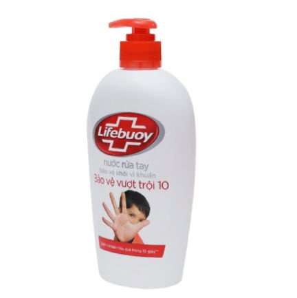 Nươc rửa tay Lifebouy bảo vệ vượt trội 180ml