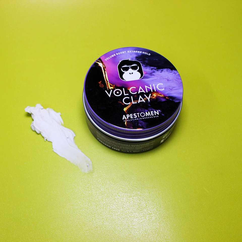Combo Sáp Vuốt Tóc APESTOMEN Volcanic Clay và Lược Trifecta