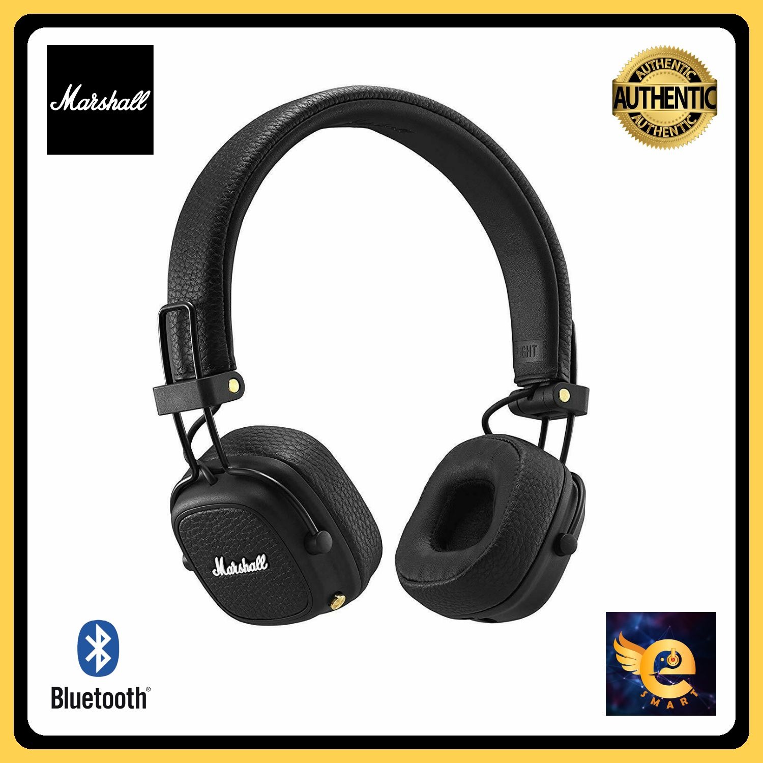 [CHÍNH HÃNG] Tai nghe Headphone Bluetooth MARSHALL Major III 100% Authentic NEW Nobox (Màu Đen: Black)