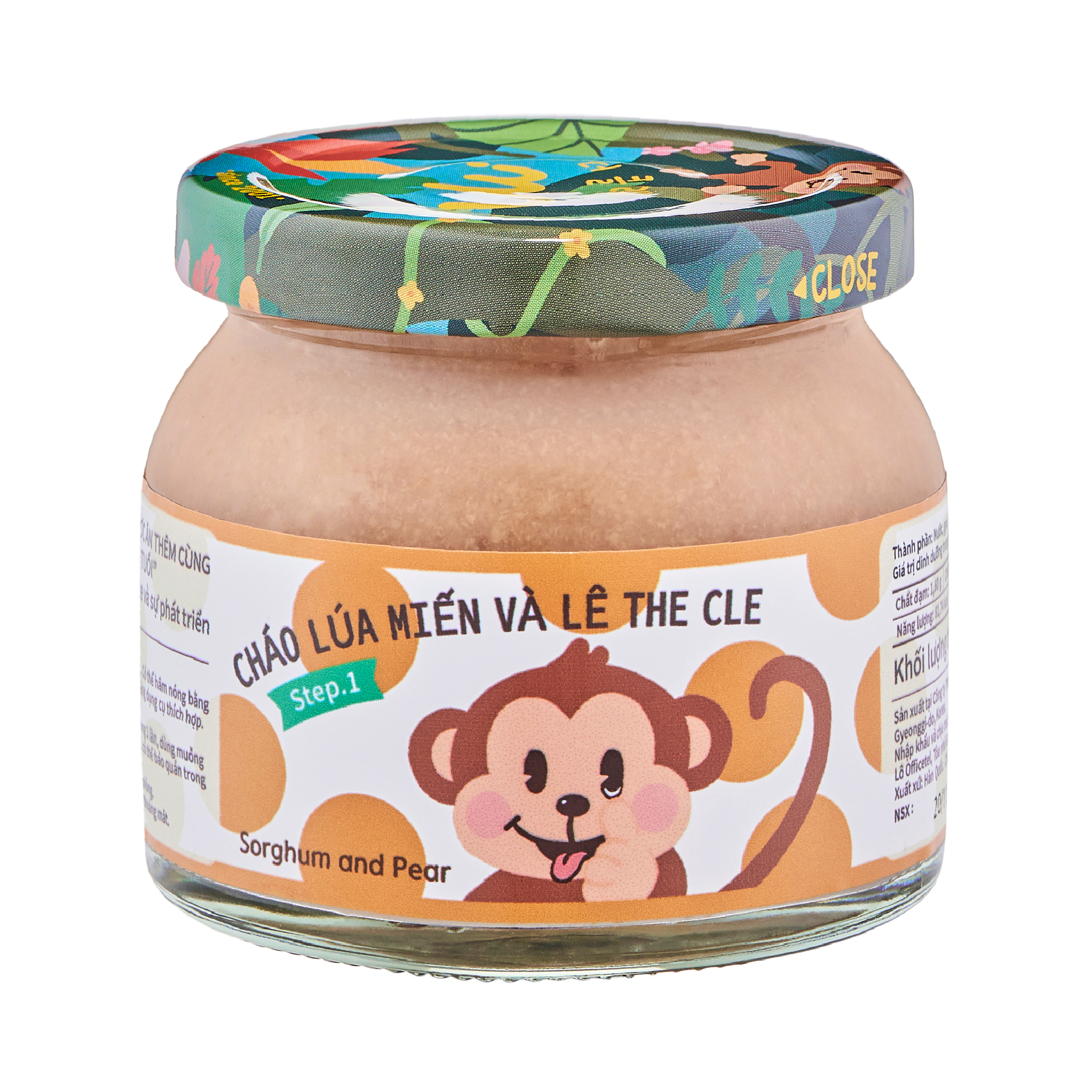 COMBO CHÁO ĂN DẶM THE CLE ĂN DẶM HÀN QUỐC STEP 1 - NHIỀU VỊ - DATE 10.2022