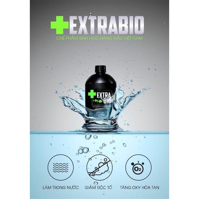 Chế Phẩm Sinh Học Extra Bio (500ml) - Vi Sinh Cao Cấp